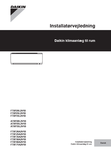 FTXP-L,ATXP-L,FTXF-A_4PDA513661-1_Installer Reference Guide_Danish download